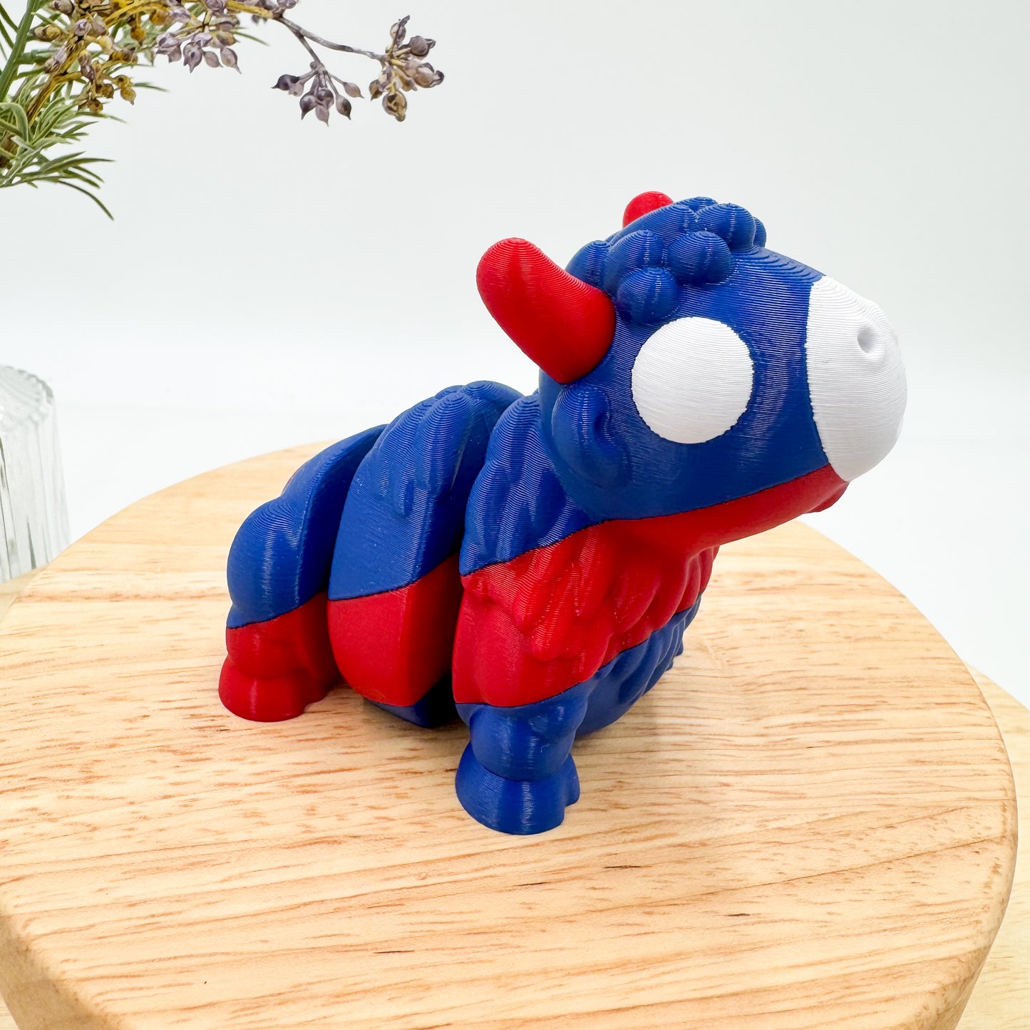 Jumbo Pocket Friends Articulating Figurine 3D Printed