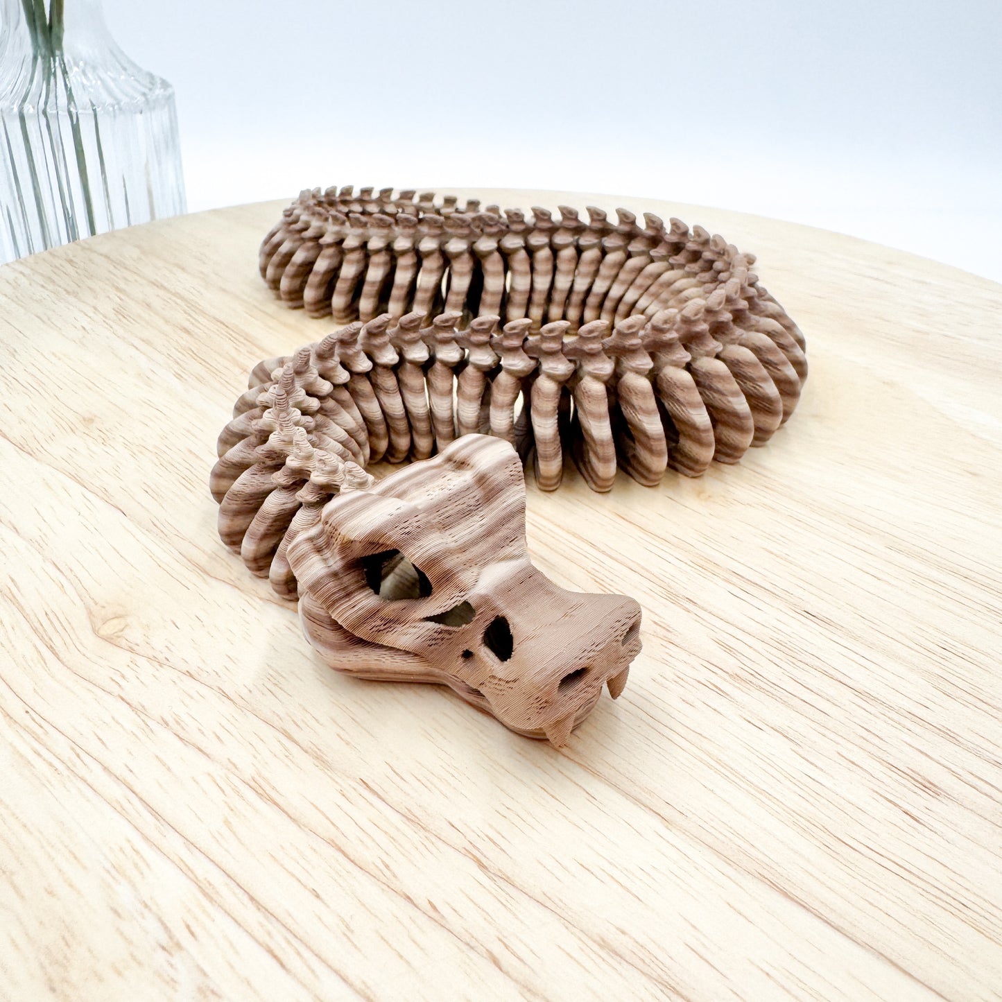 Flexi Python Boney Snake Figurine