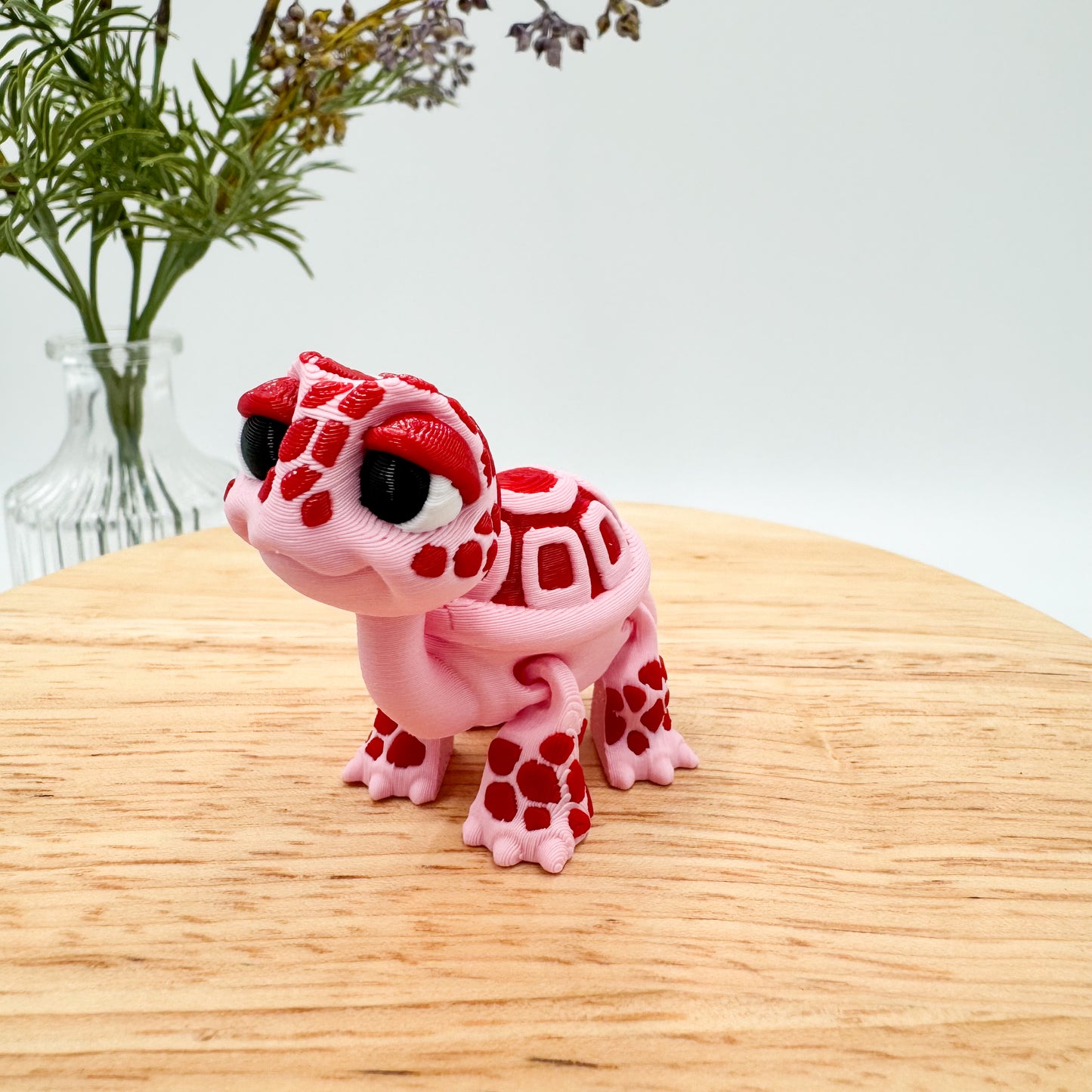 Mini Standing Turtle Tortoise 3D Printed Figurine