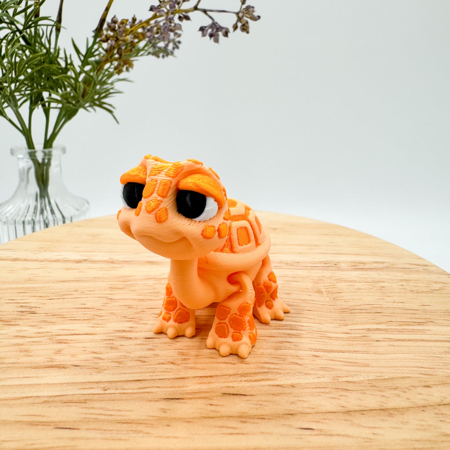Mini Standing Turtle Tortoise 3D Printed Figurine