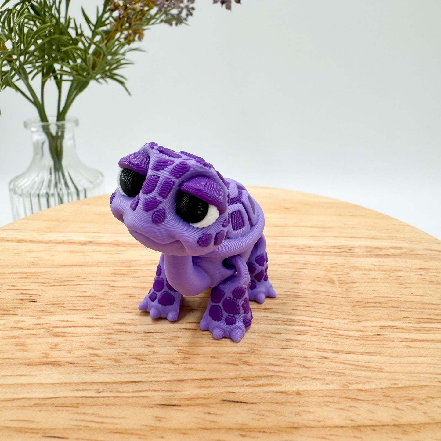 Mini Standing Turtle Tortoise 3D Printed Figurine