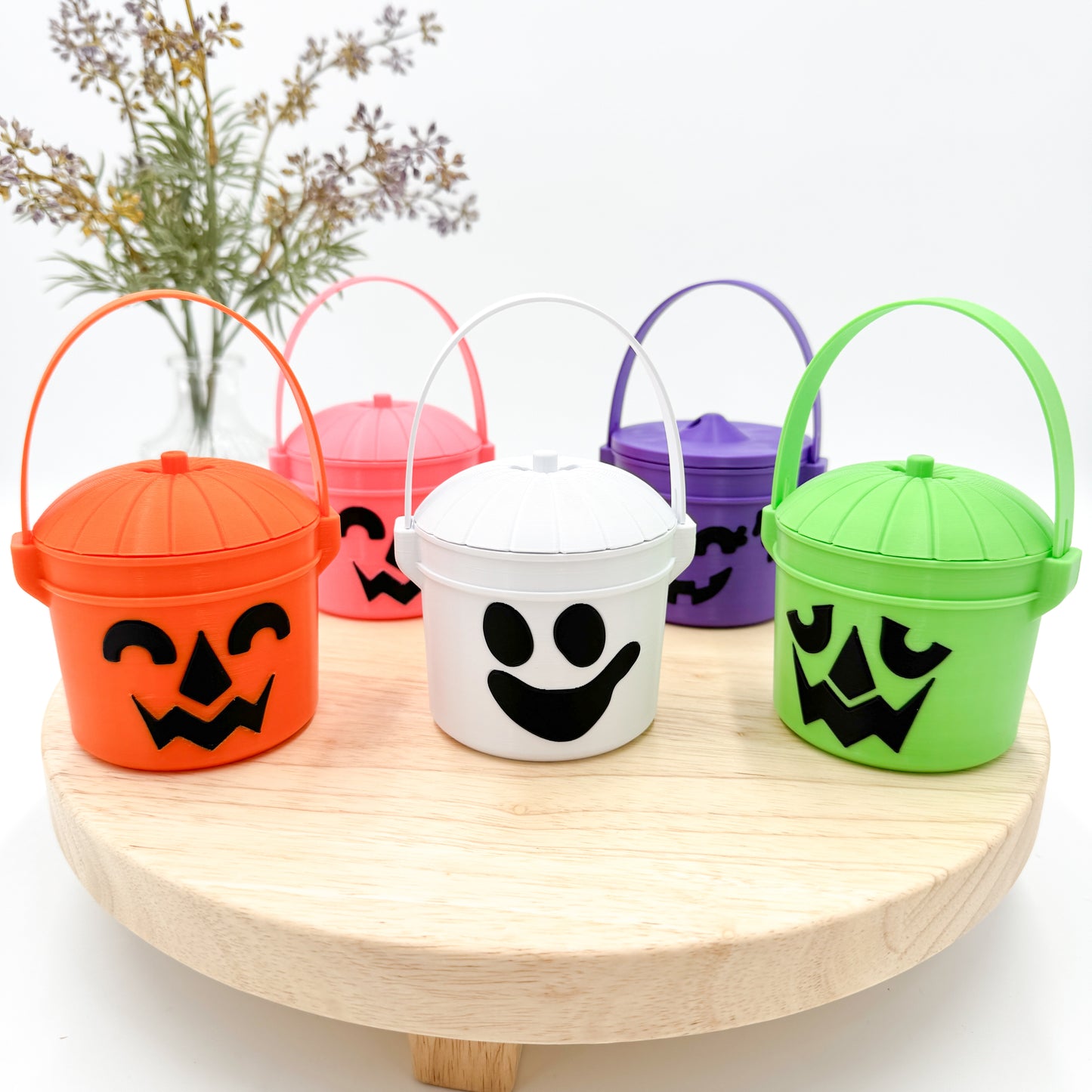 Halloween Spooky Container with Handle
