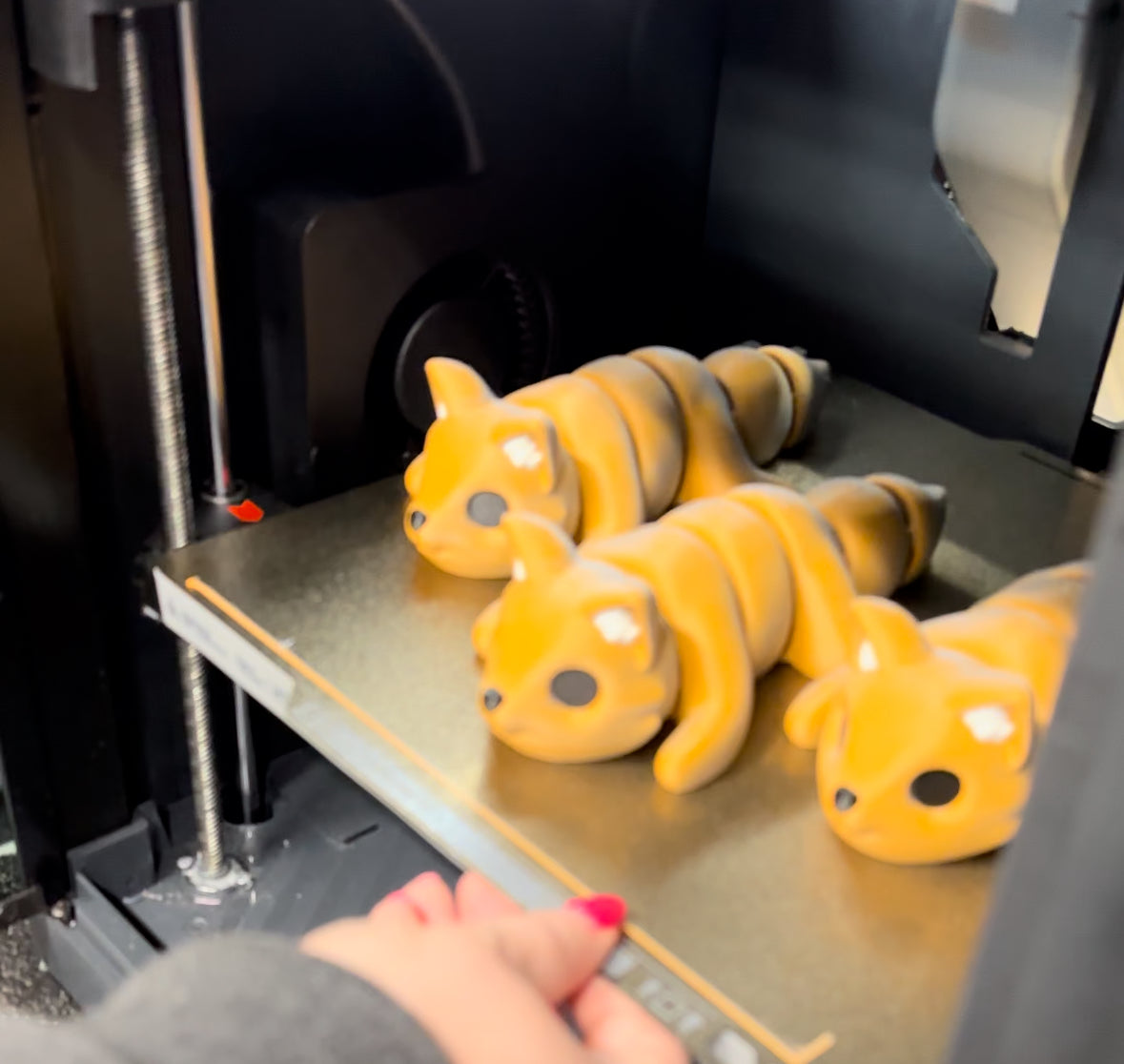 Jumbo Pocket Friends Articulating Figurine 3D Printed