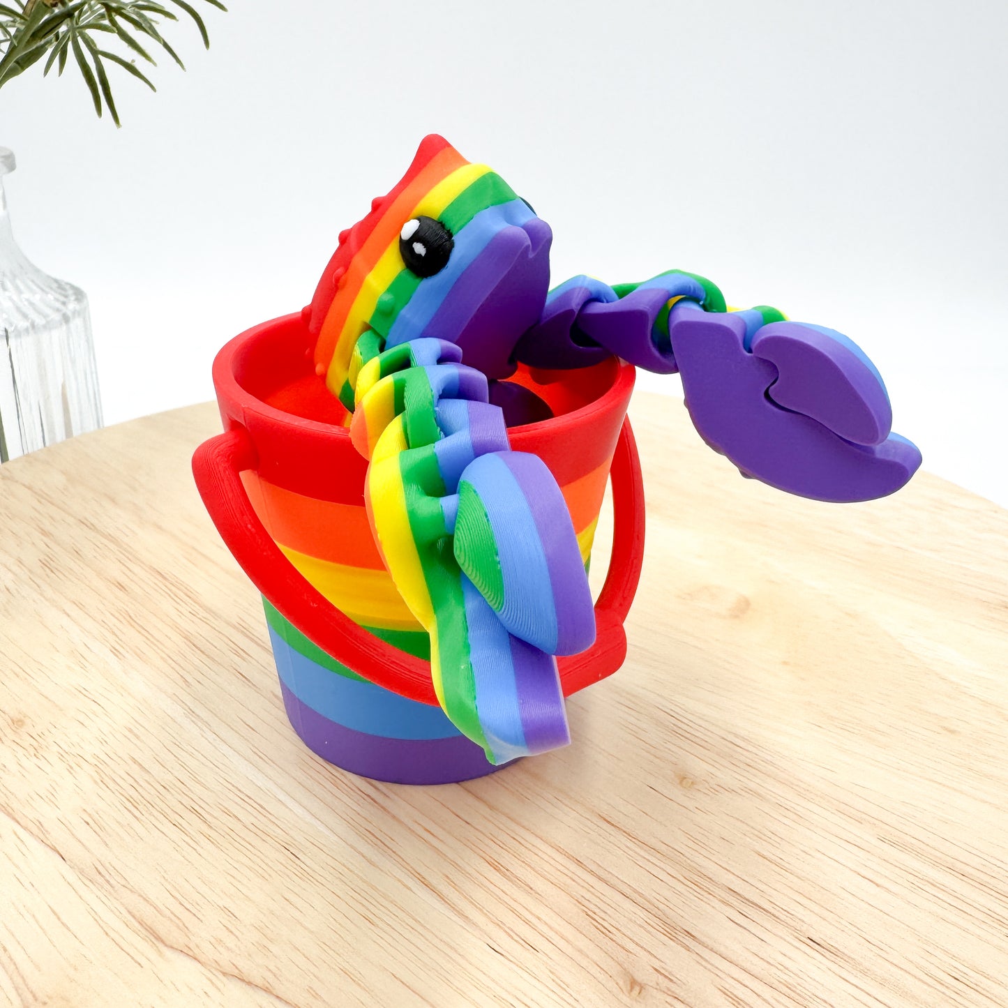 Jumbo Pocket Friends Articulating Figurine 3D Printed