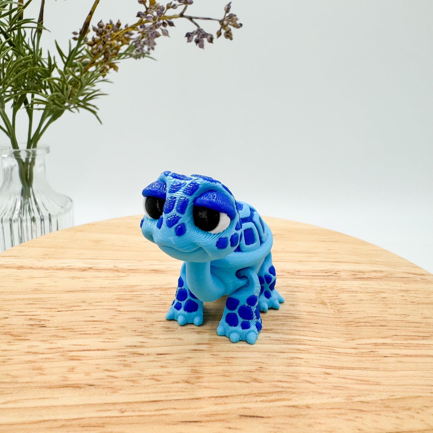 Mini Standing Turtle Tortoise 3D Printed Figurine