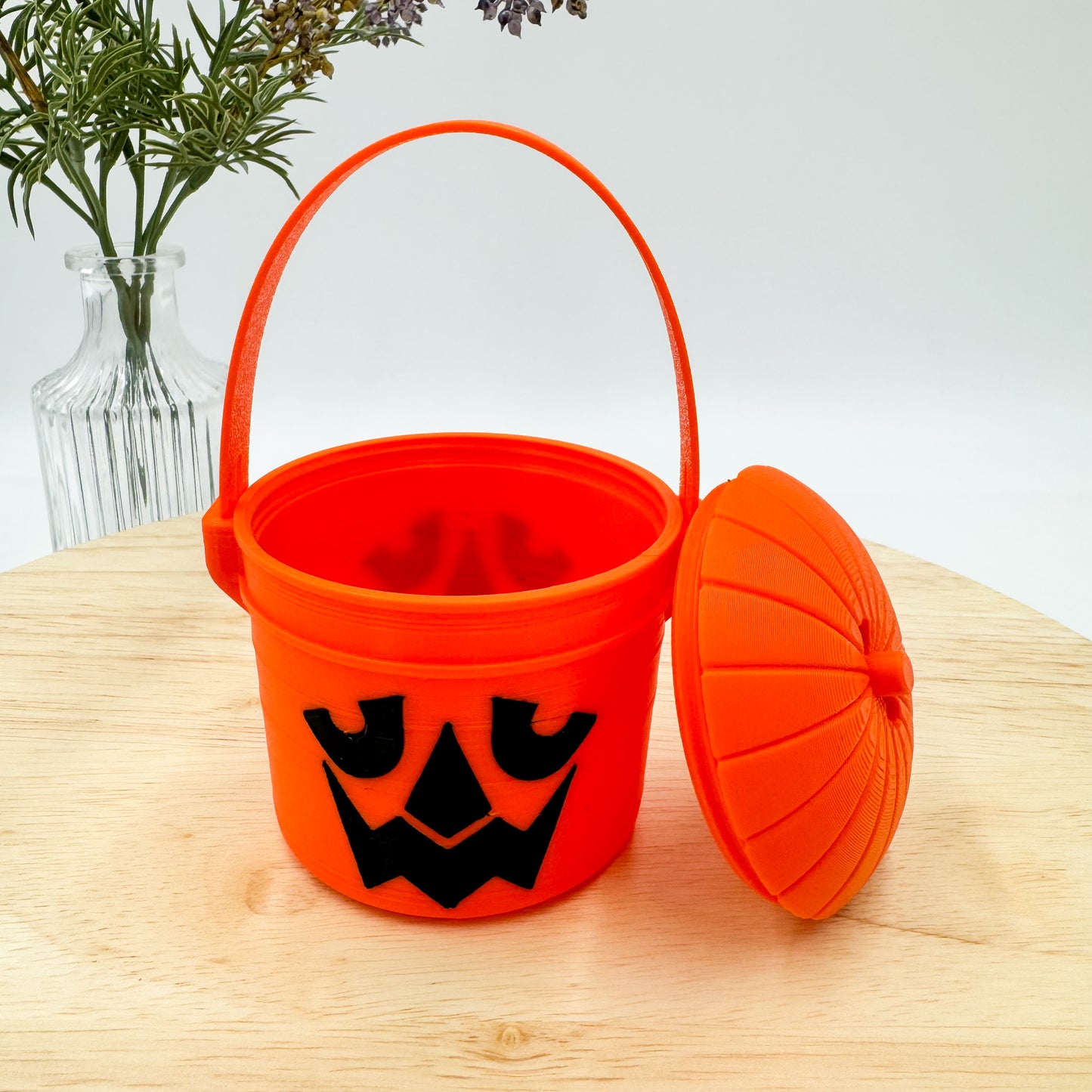 Halloween Spooky Container with Handle