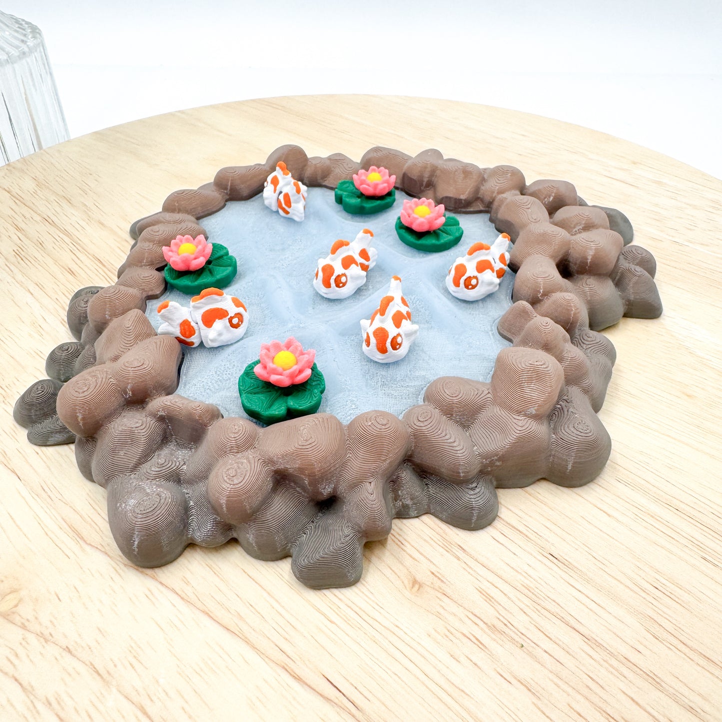 Koi Pond Tic Tac Toe Game