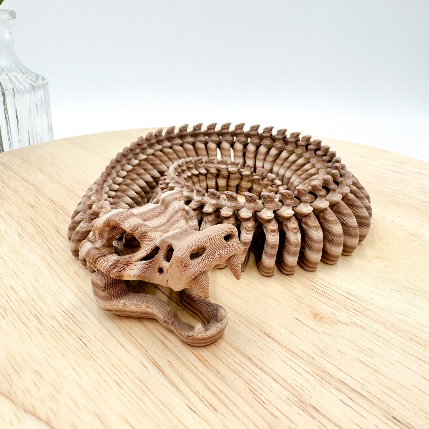 Flexi Python Boney Snake Figurine