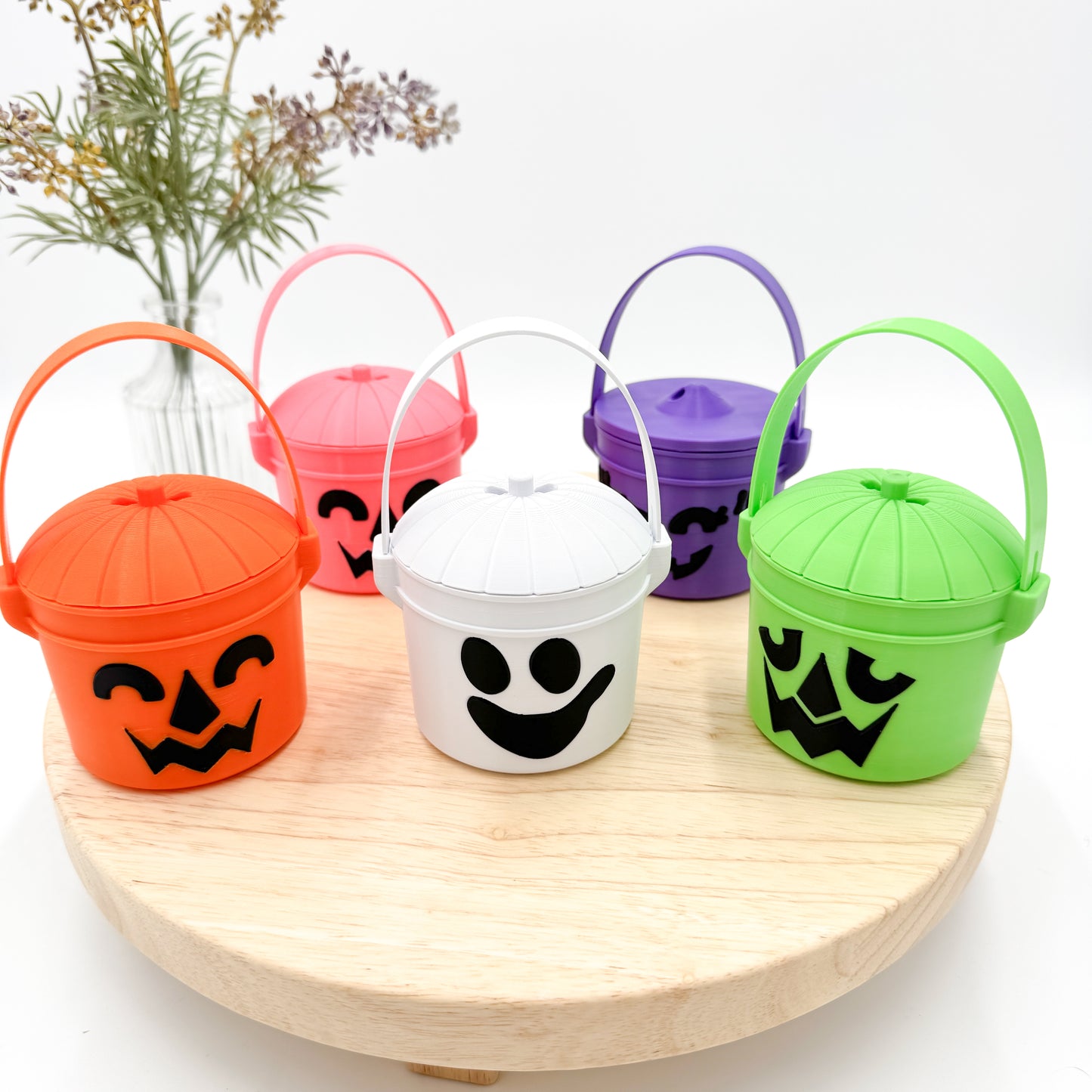 Halloween Spooky Container with Handle