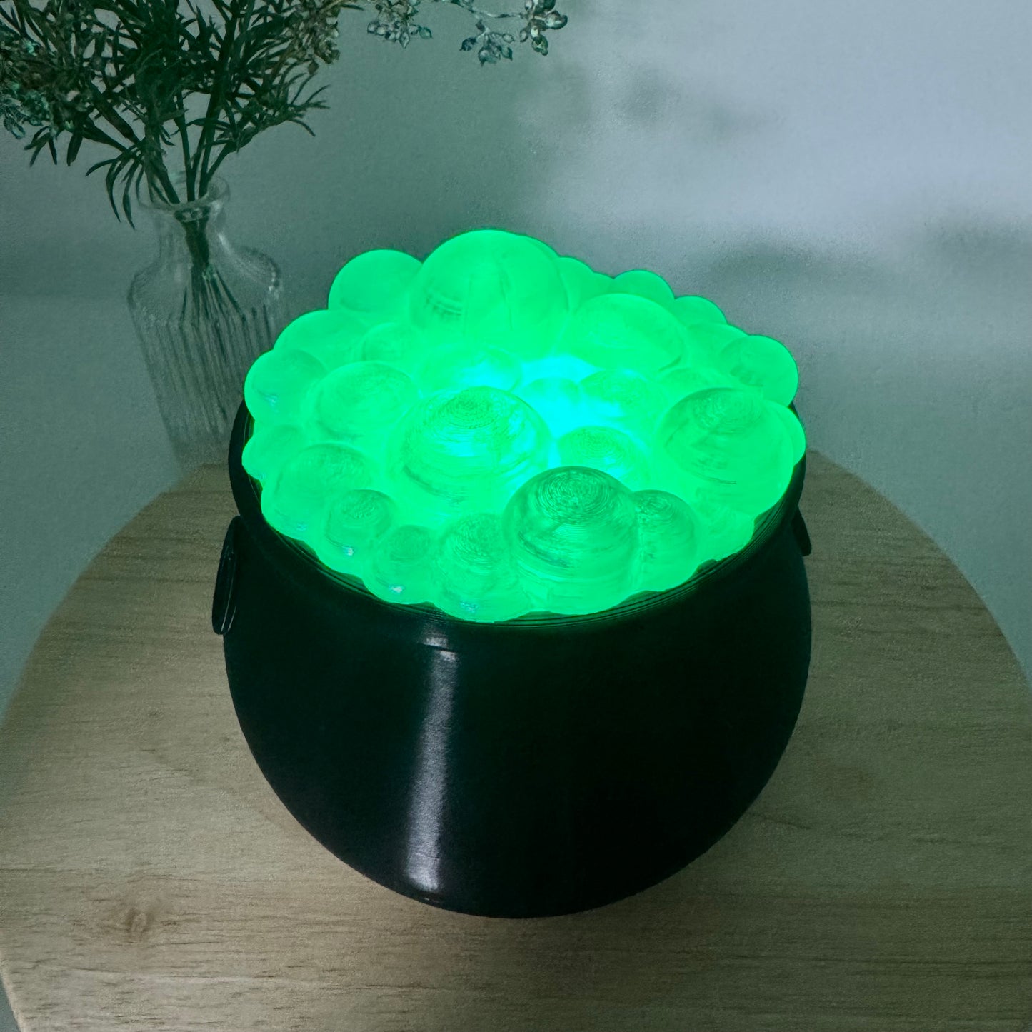 Bubbling Cauldron - 3D Printed Halloween Spooky Decor