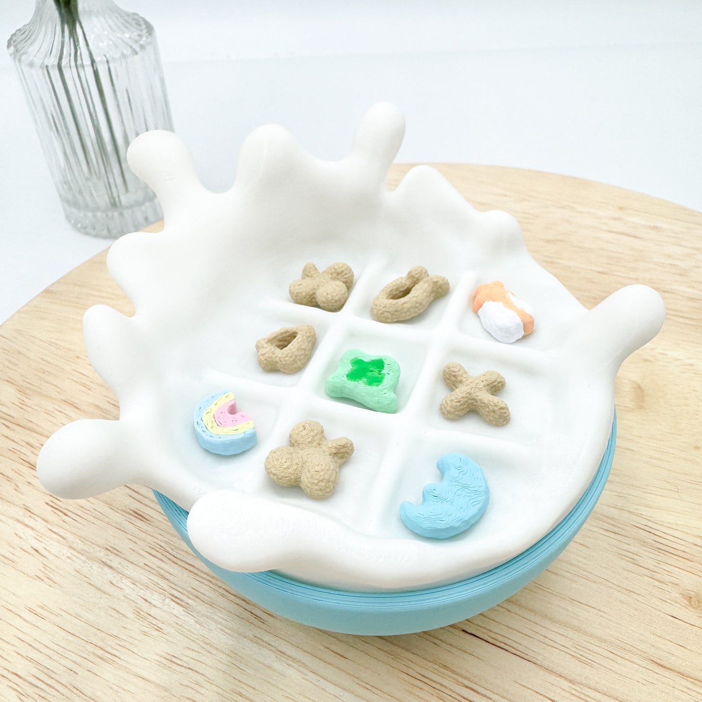 Marshmallow Cereal Tic Tac Toe
