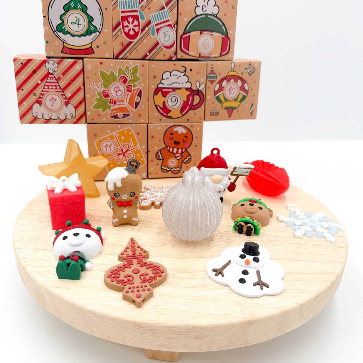 2025 Advent Calendars Collectible Figurines Clickies & Ornaments