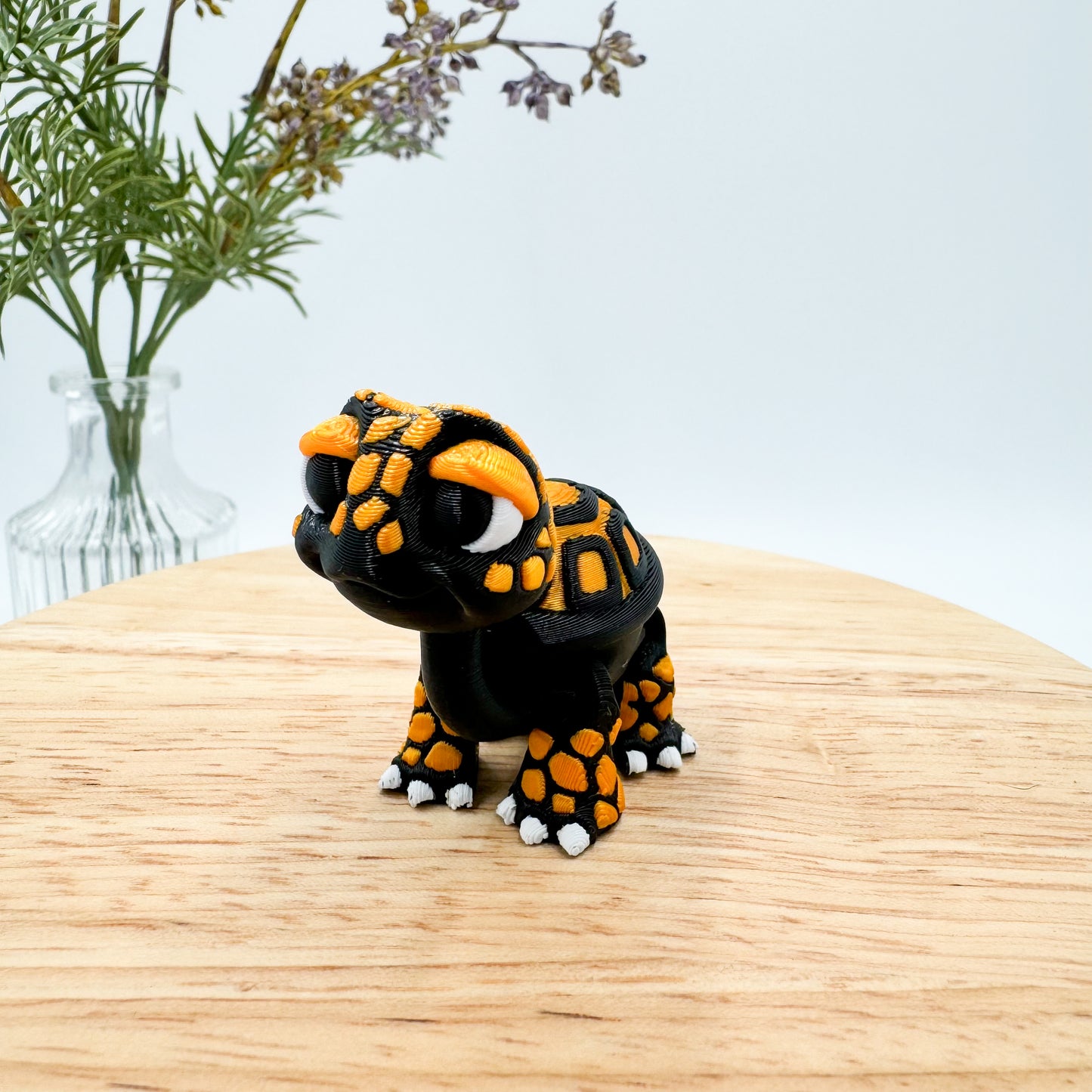 Mini Standing Turtle Tortoise 3D Printed Figurine