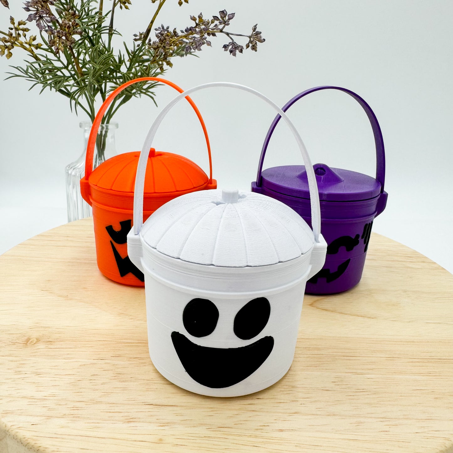 Halloween Spooky Container with Handle