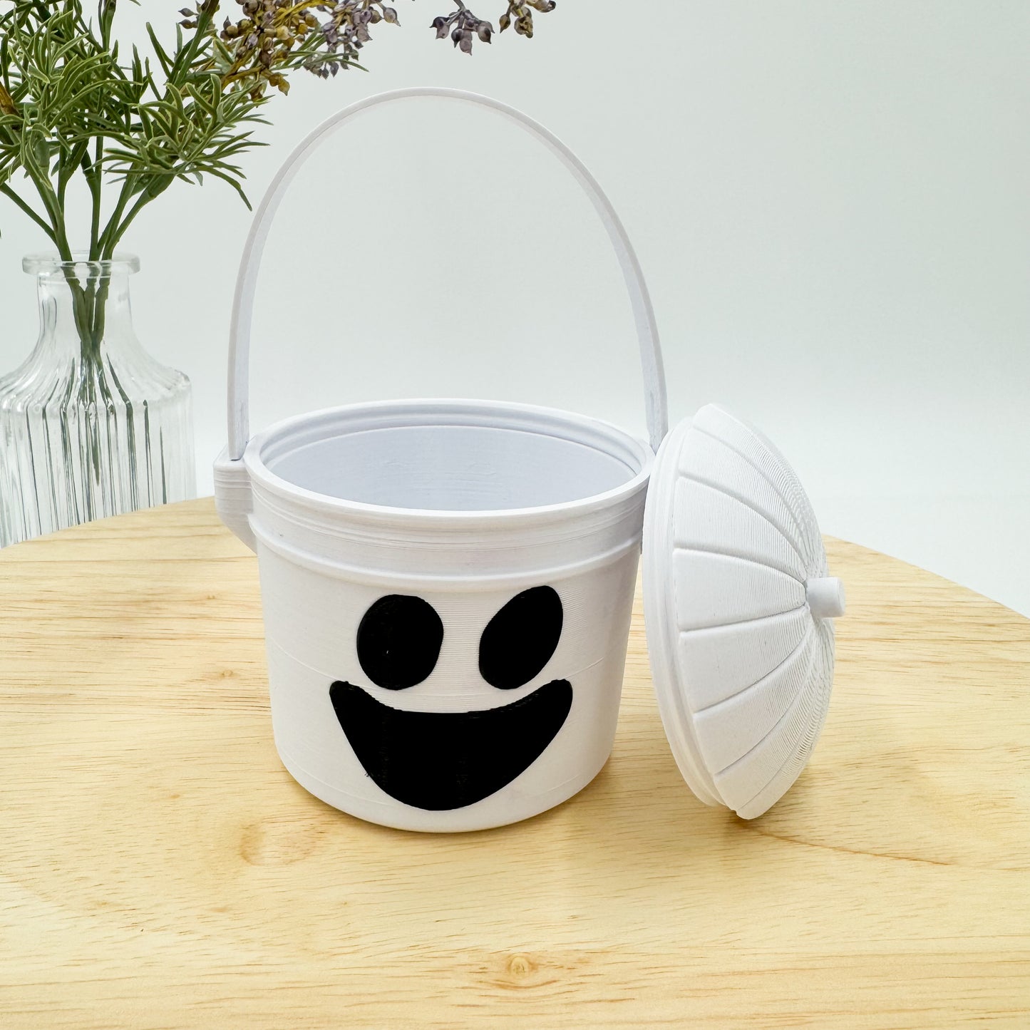 Halloween Spooky Container with Handle