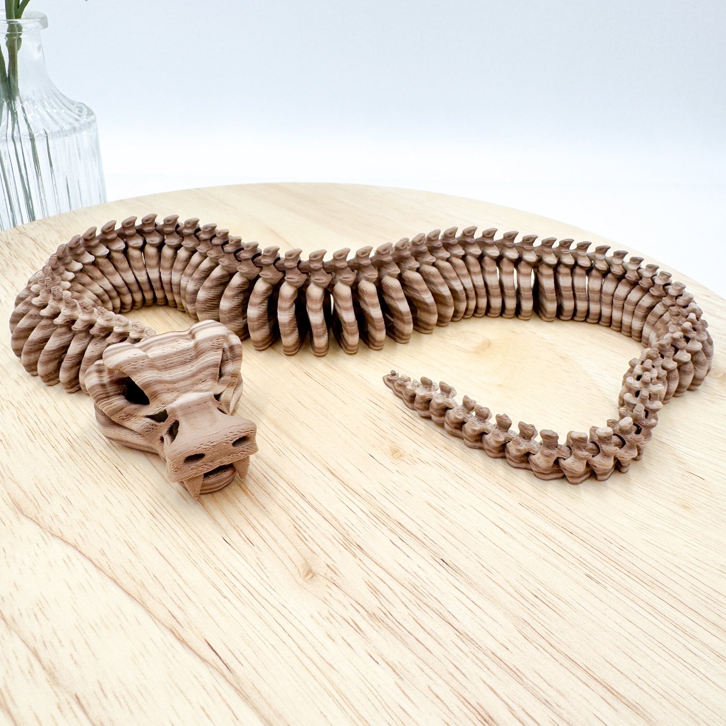 Flexi Python Boney Snake Figurine