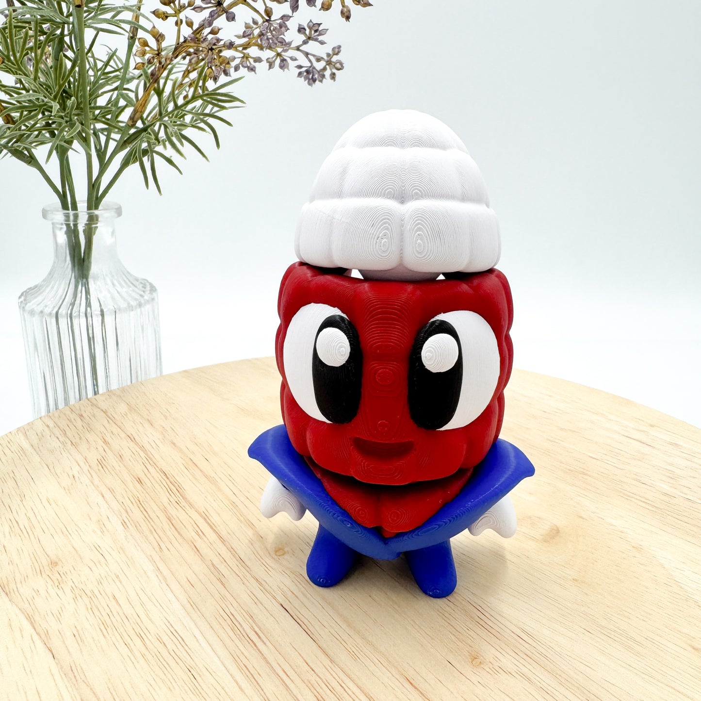Jumbo Pocket Friends Articulating Figurine 3D Printed