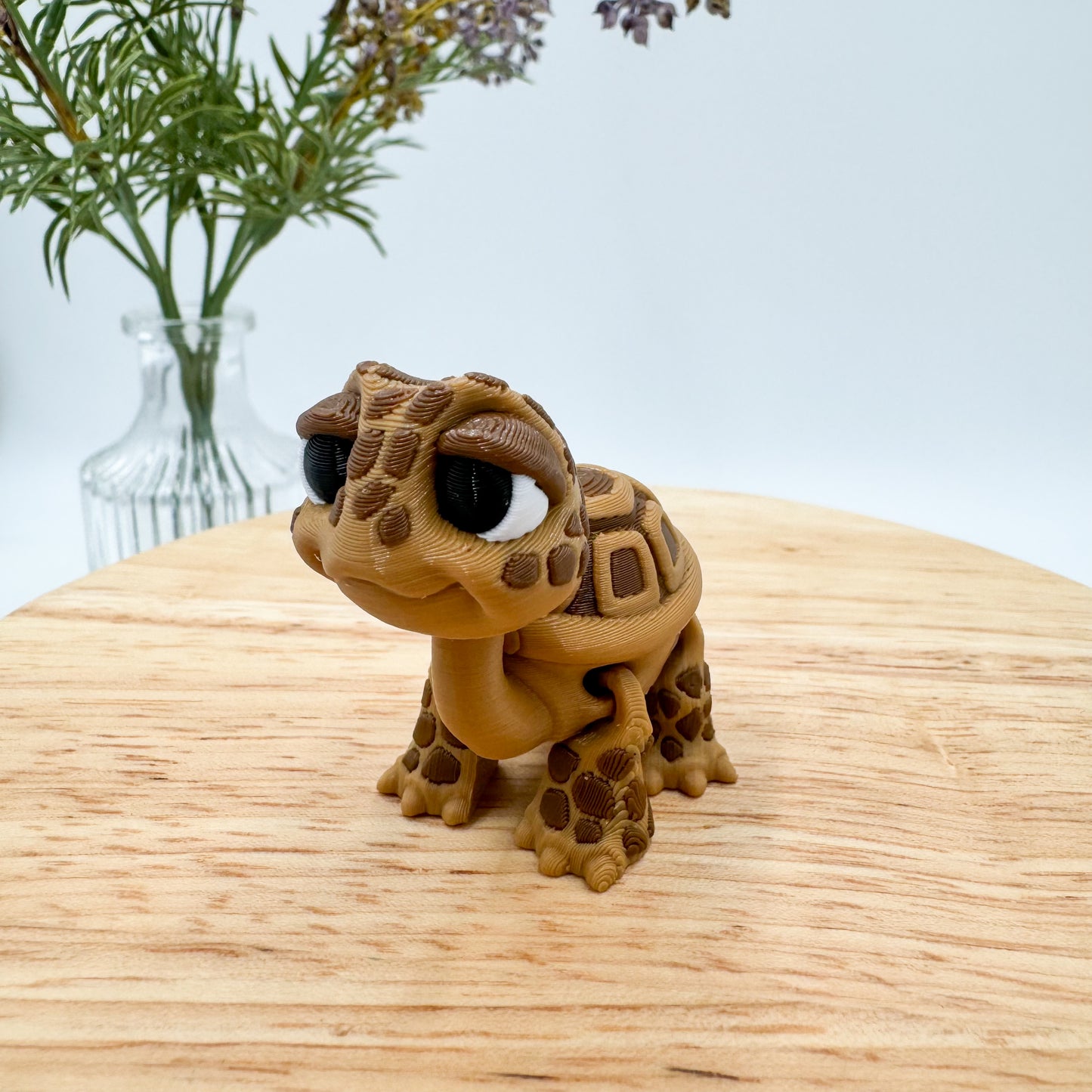 Mini Standing Turtle Tortoise 3D Printed Figurine
