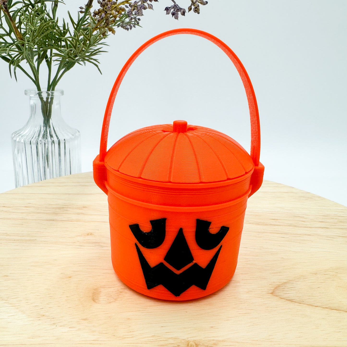 Halloween Spooky Container with Handle