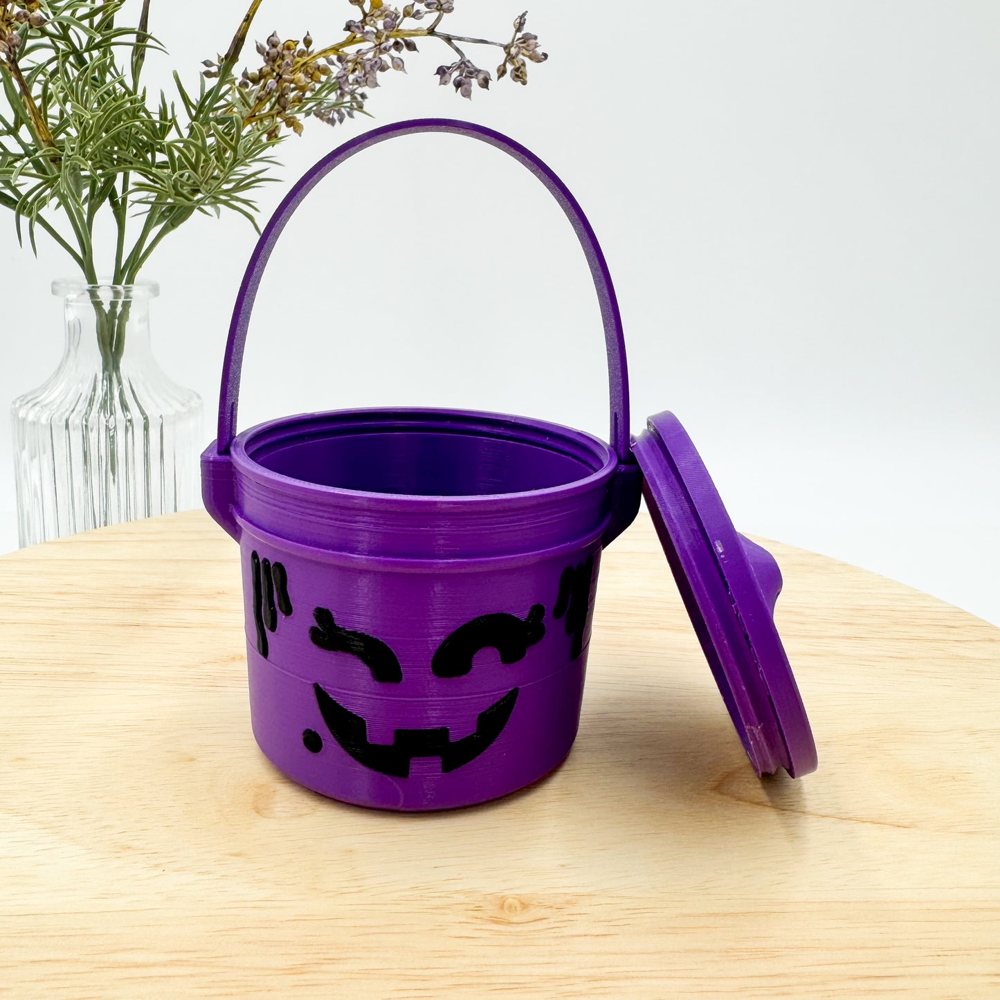 Halloween Spooky Container with Handle