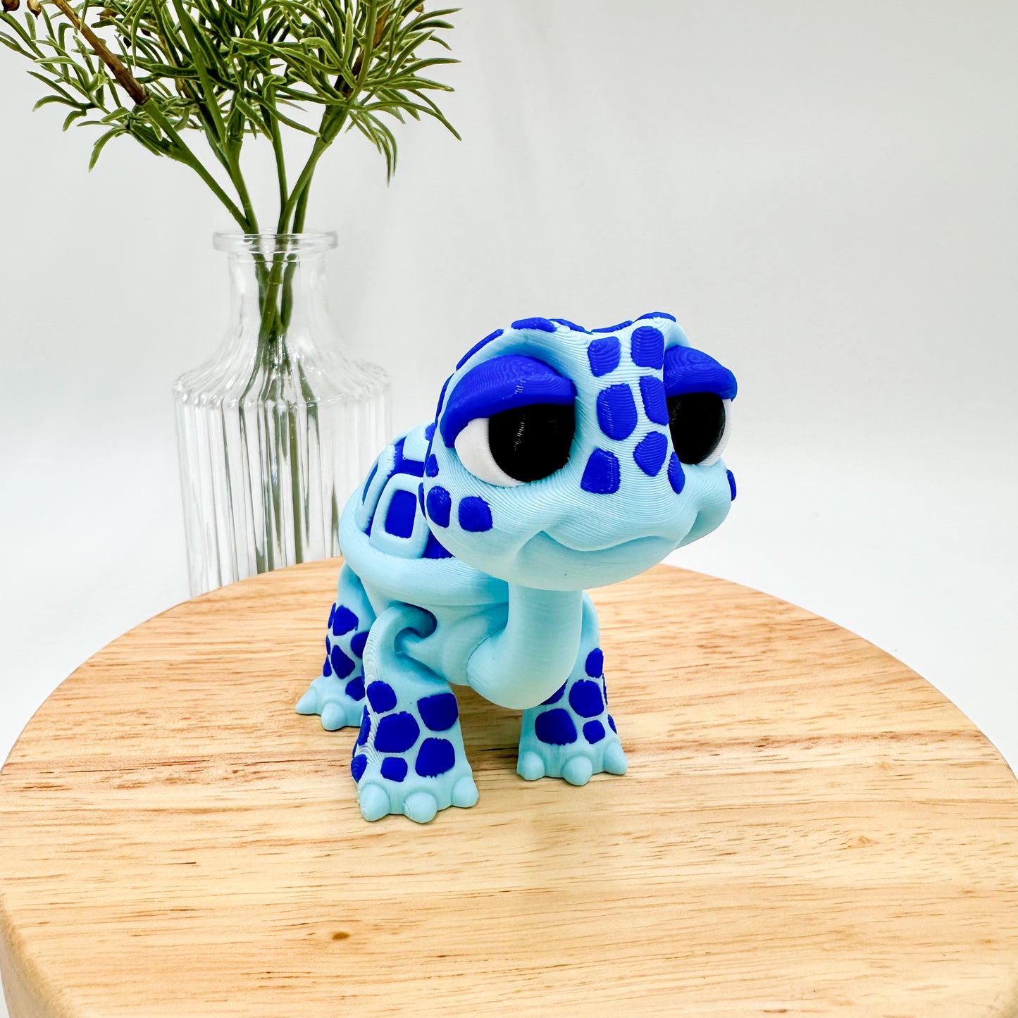 3D Printed Standing Turtle Decor Figurine