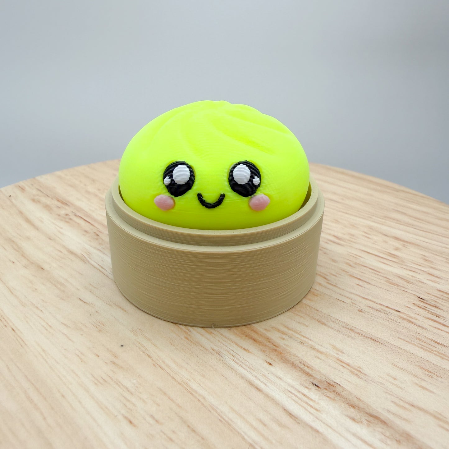 Dumpling Clicker Keychain Collectible