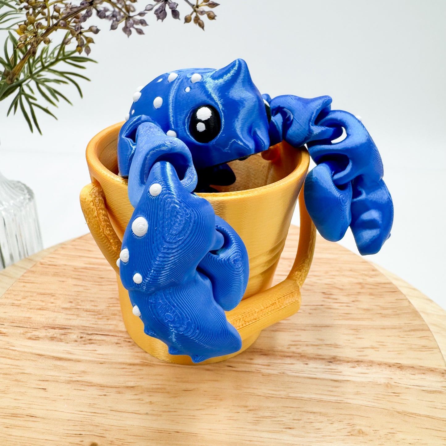 Jumbo Pocket Friends Articulating Figurine 3D Printed