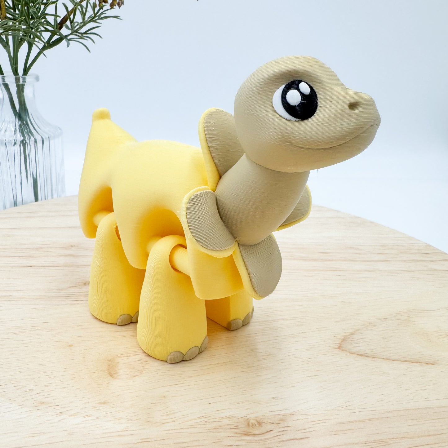 Jumbo Pocket Friends Articulating Figurine 3D Printed