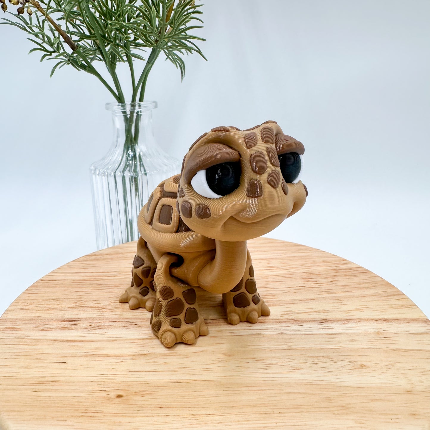 3D Printed Standing Turtle Decor Figurine