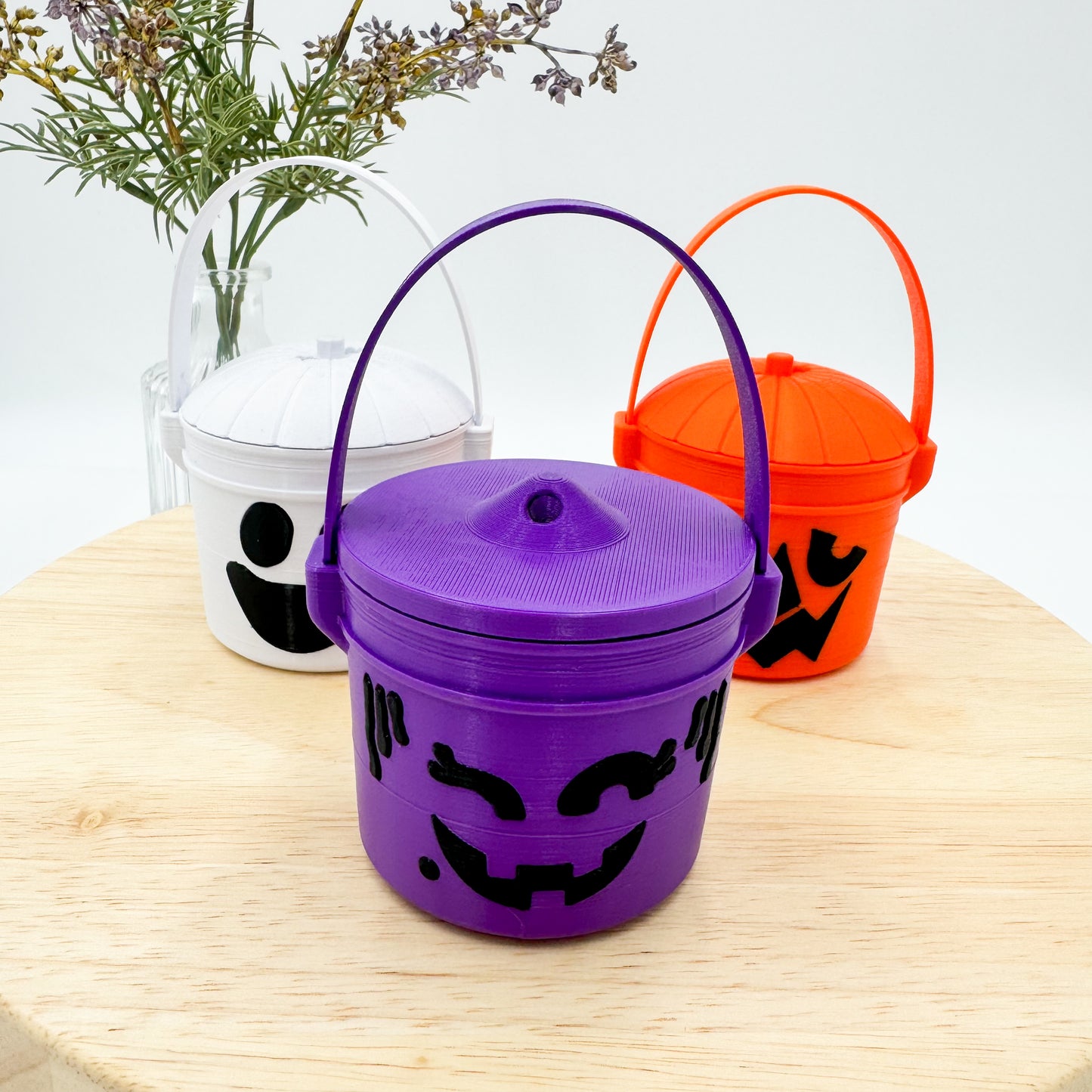 Halloween Spooky Container with Handle