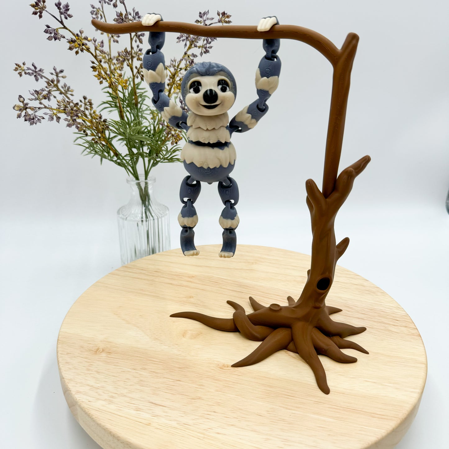 3D Printed Swinging Sloth