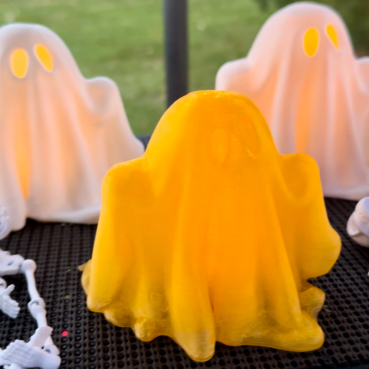 3D Printed White Ghost