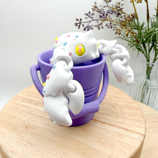 Jumbo Pocket Friends Articulating Figurine 3D Printed