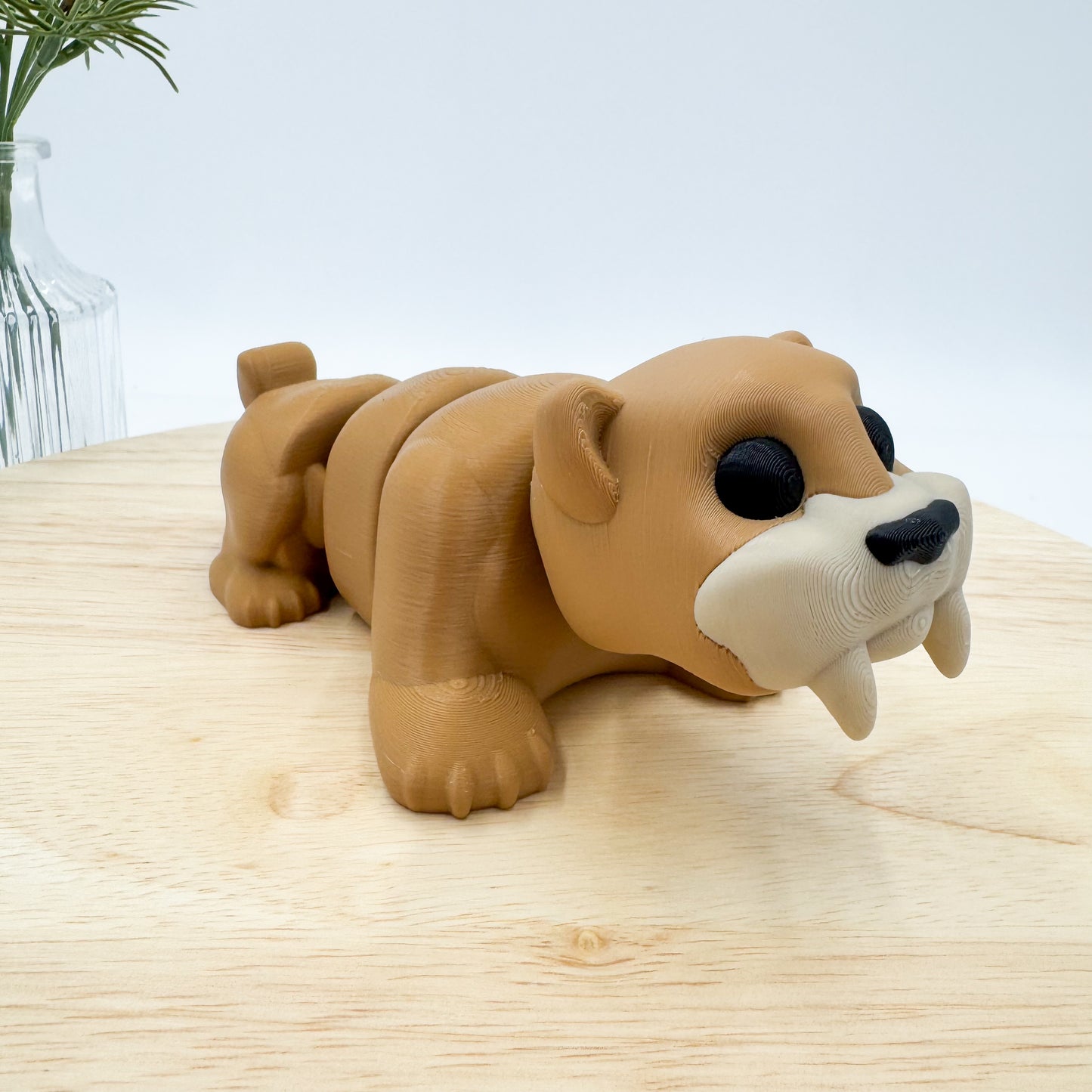 Jumbo Pocket Friends Articulating Figurine 3D Printed