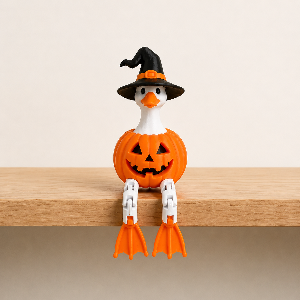 Goose Shelf Sitters 3D Printed Collectible Figurine & Decor