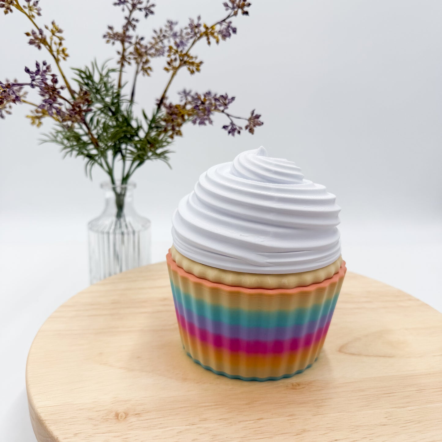 Cupcake Gift Storage Container Box