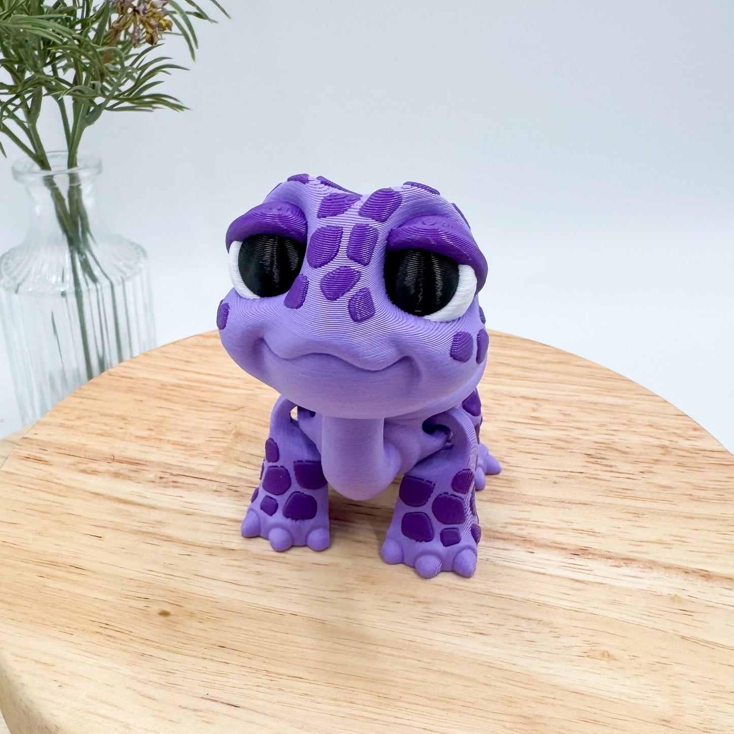3D Printed Standing Turtle Decor Figurine
