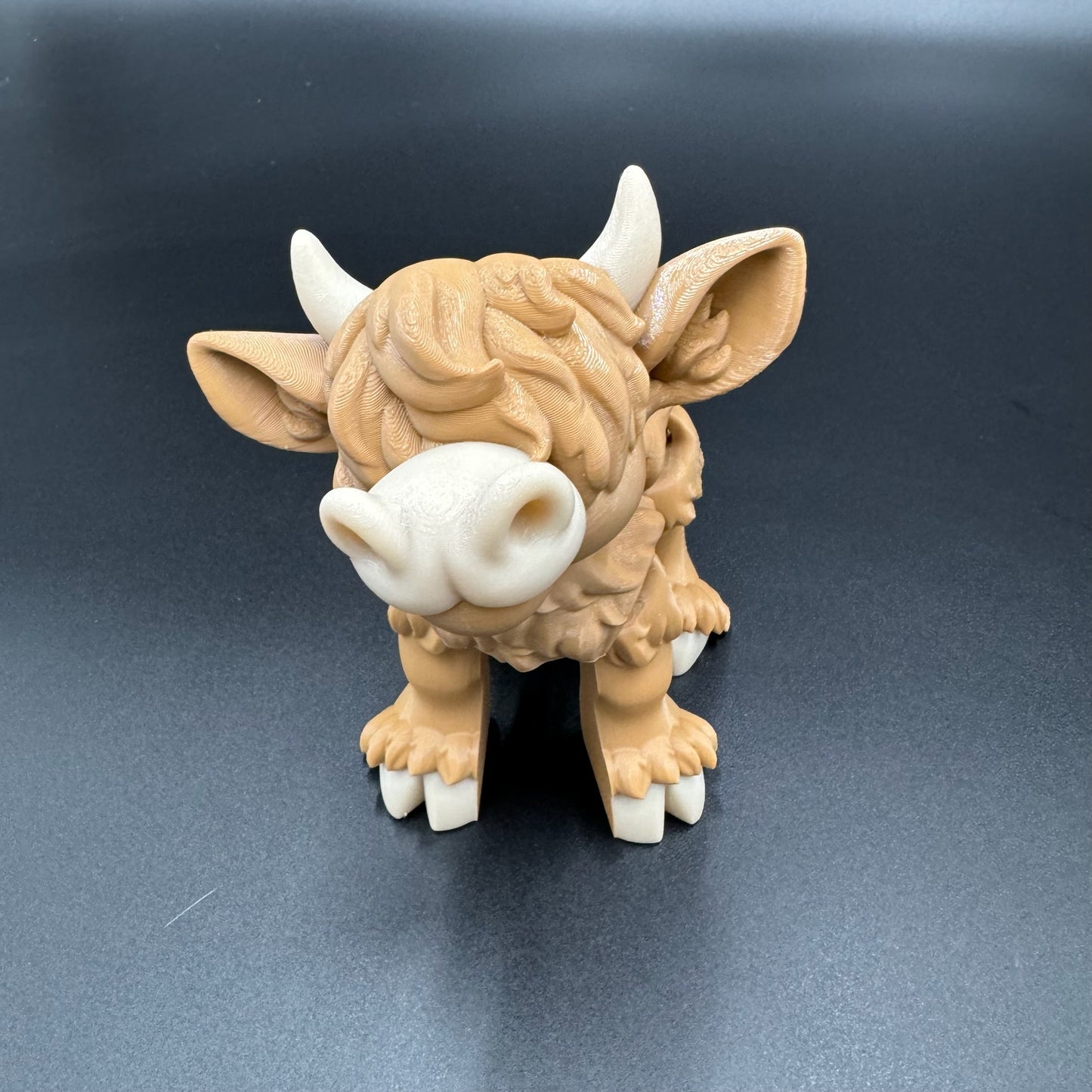 3D Printed Highland Cow