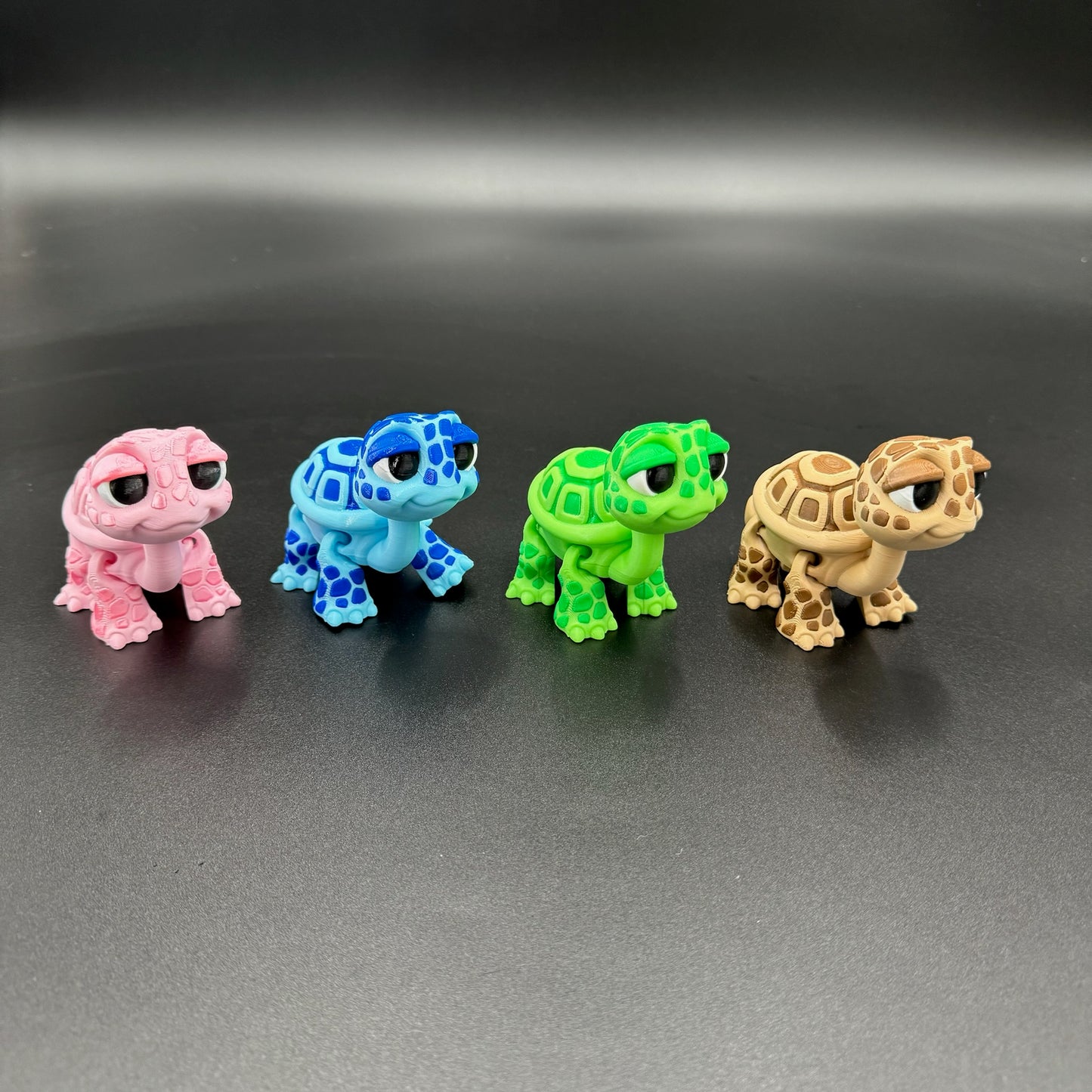 3D Printed Standing Turtle