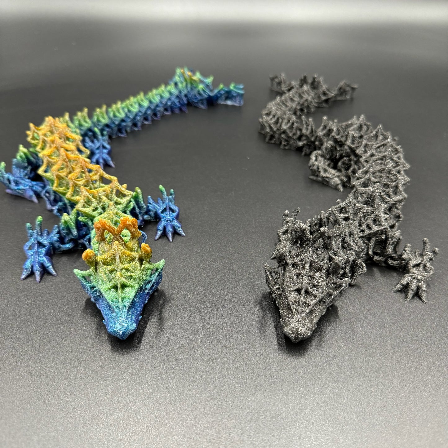 3D Printed Spider-Web Dragon