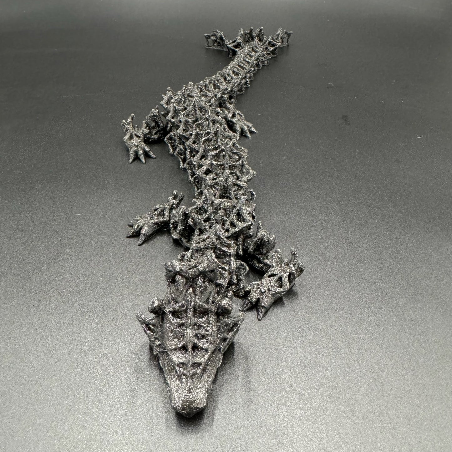 3D Printed Spider-Web Dragon