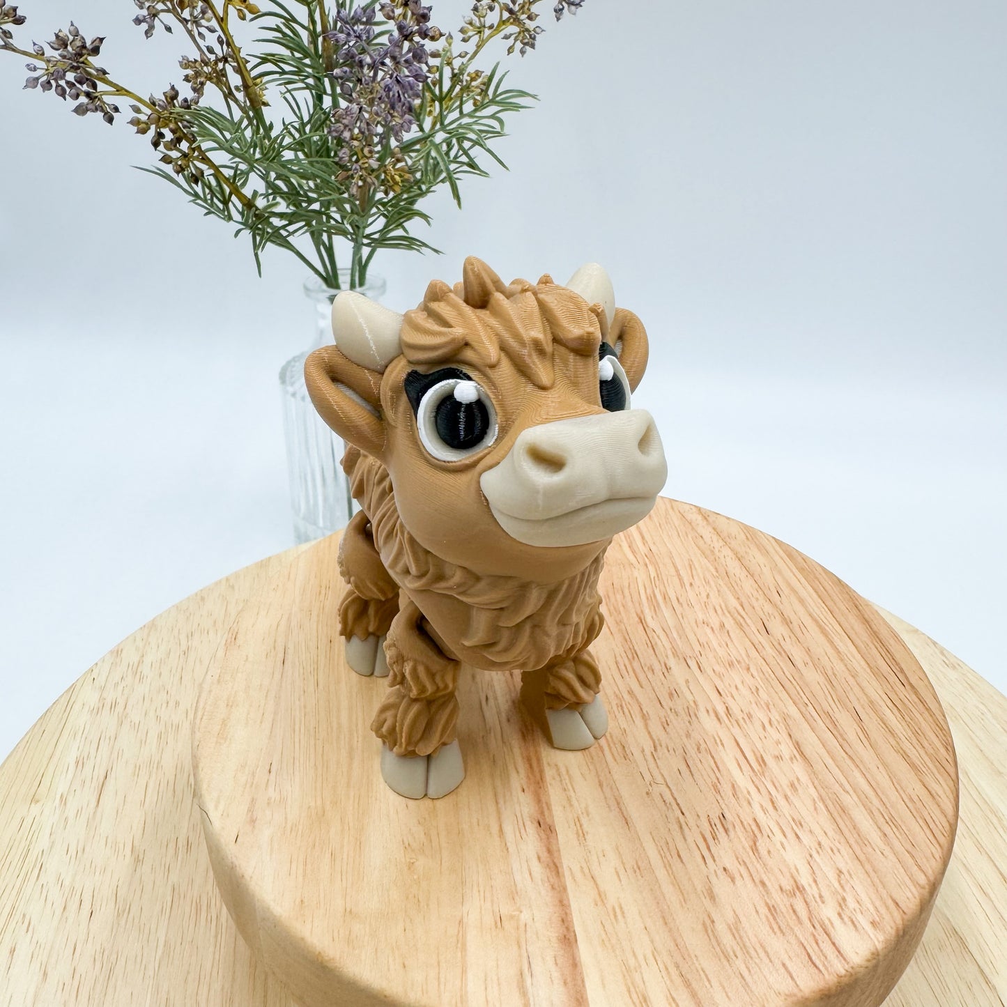 3D Printed Highland Cow
