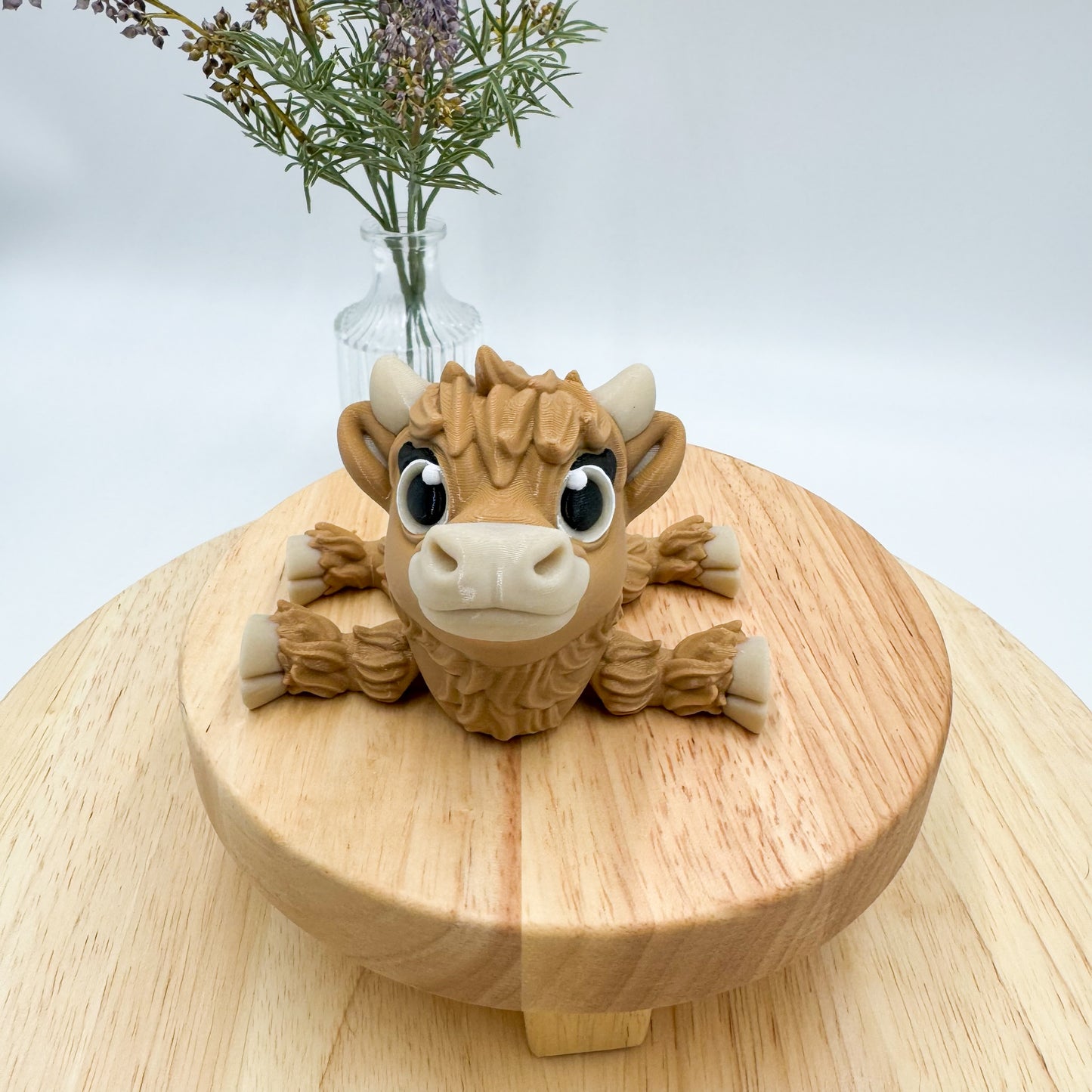 3D Printed Highland Cow