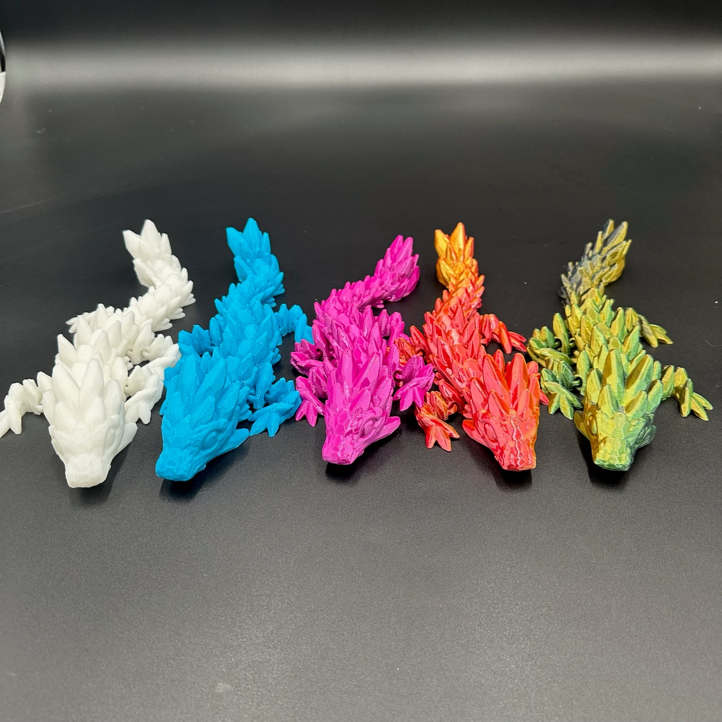 3D Printed Gemstone Dragon