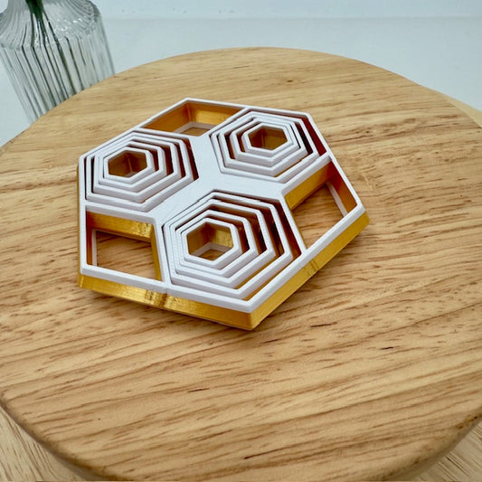 Triple Hexagon Fidget