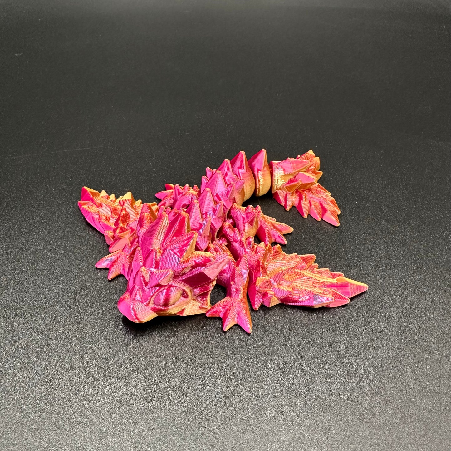 3D Printed Tiny Crystal Dragon