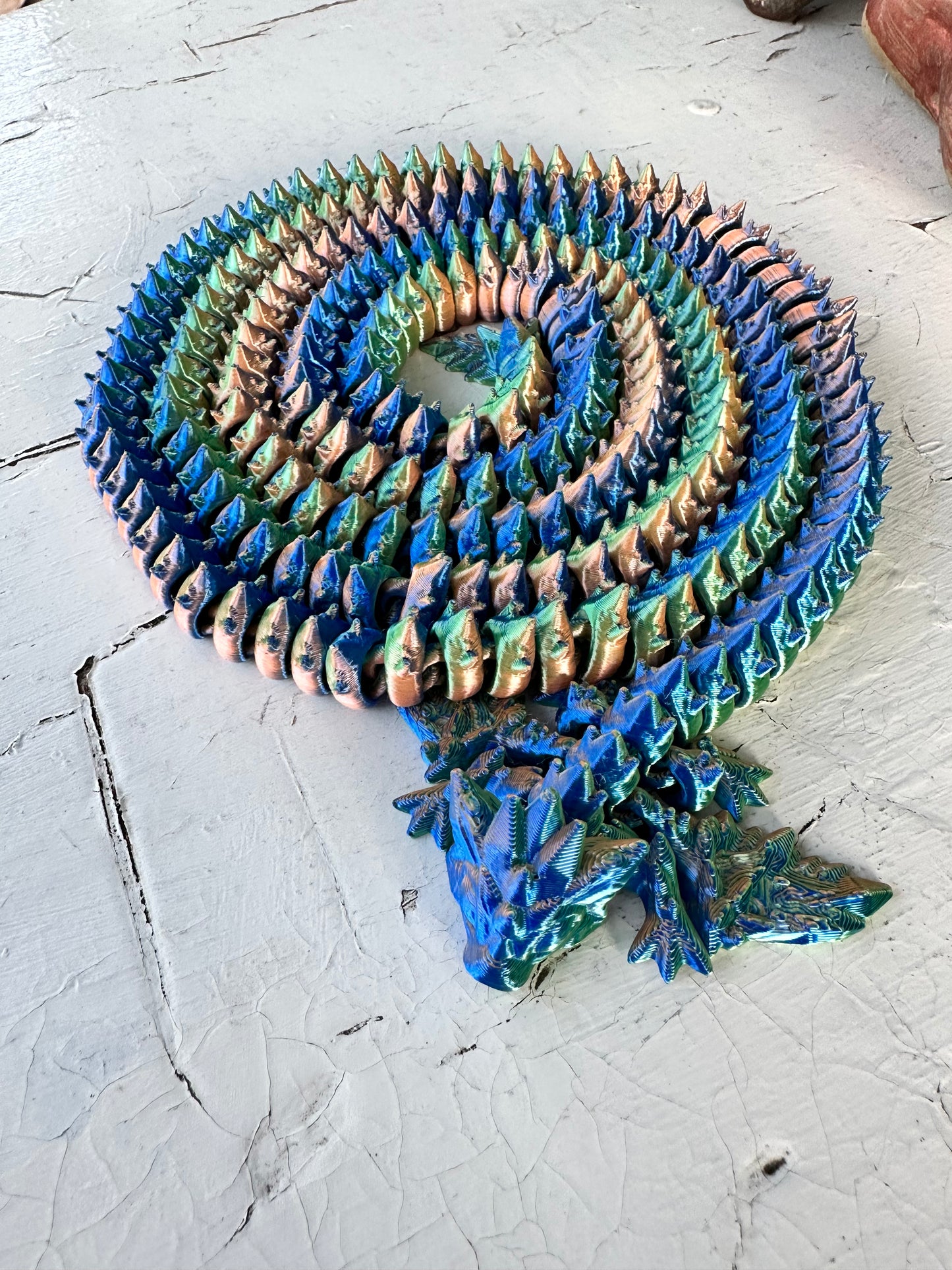 5 Foot Baby Dragon Necklace