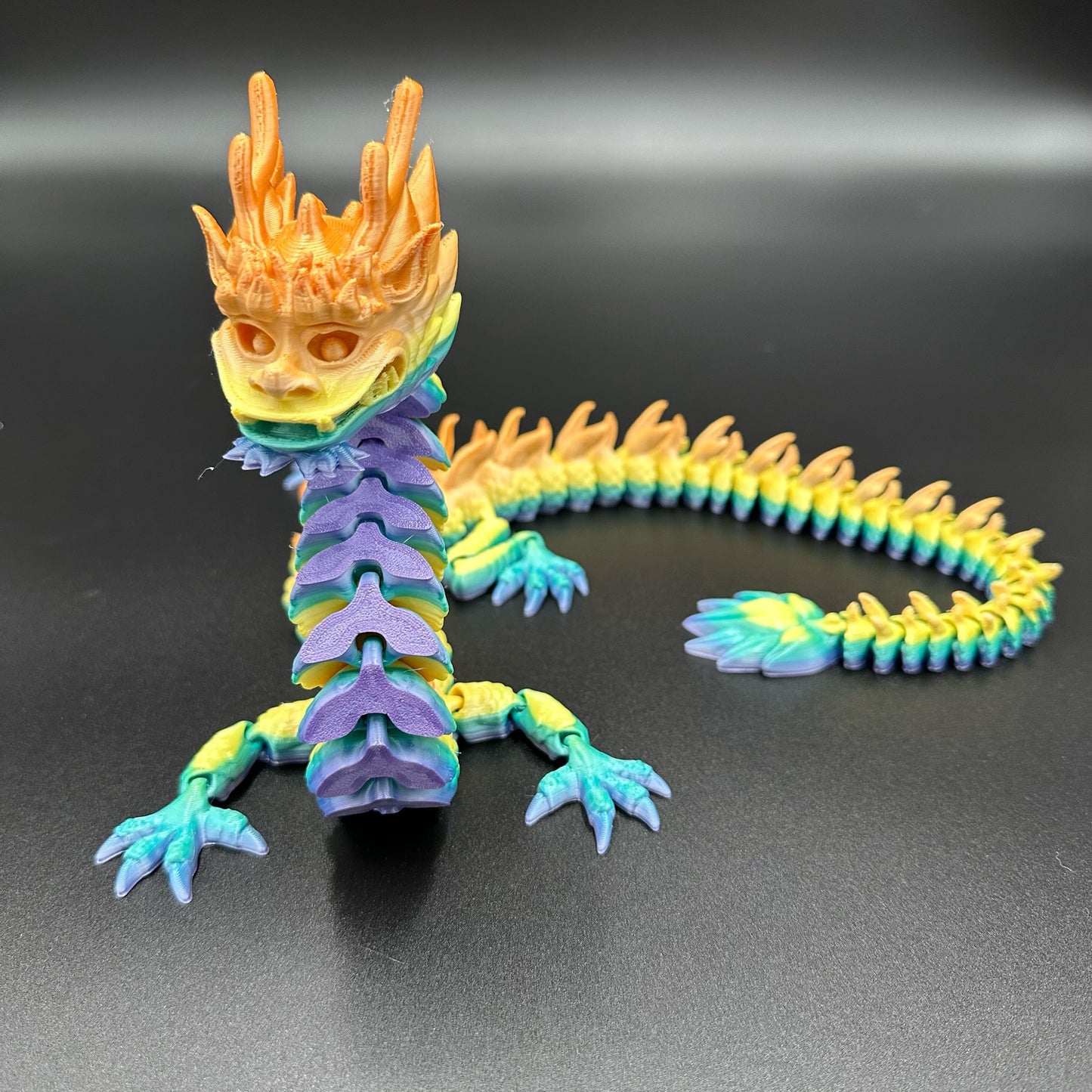 3D Printed Flexi Imperial Dragon