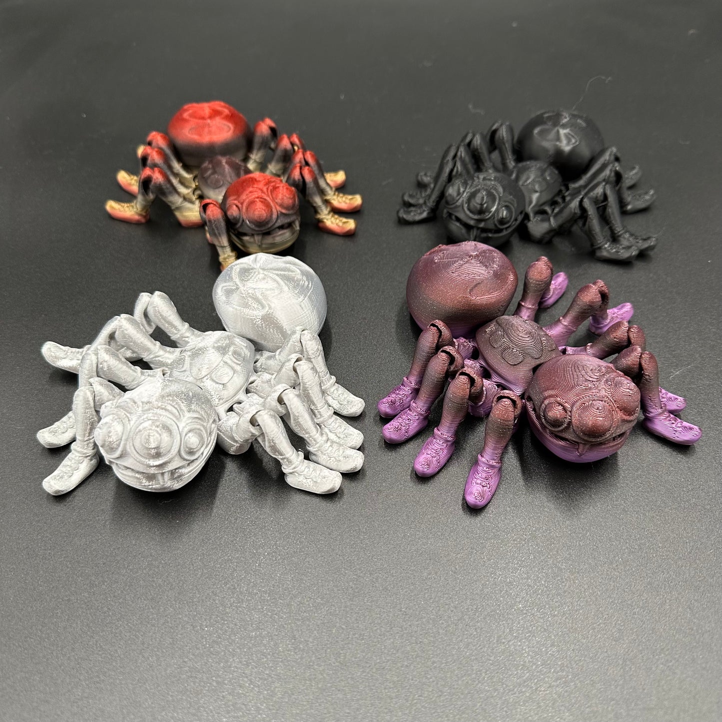 3D Printed Flexi Spider Figurine