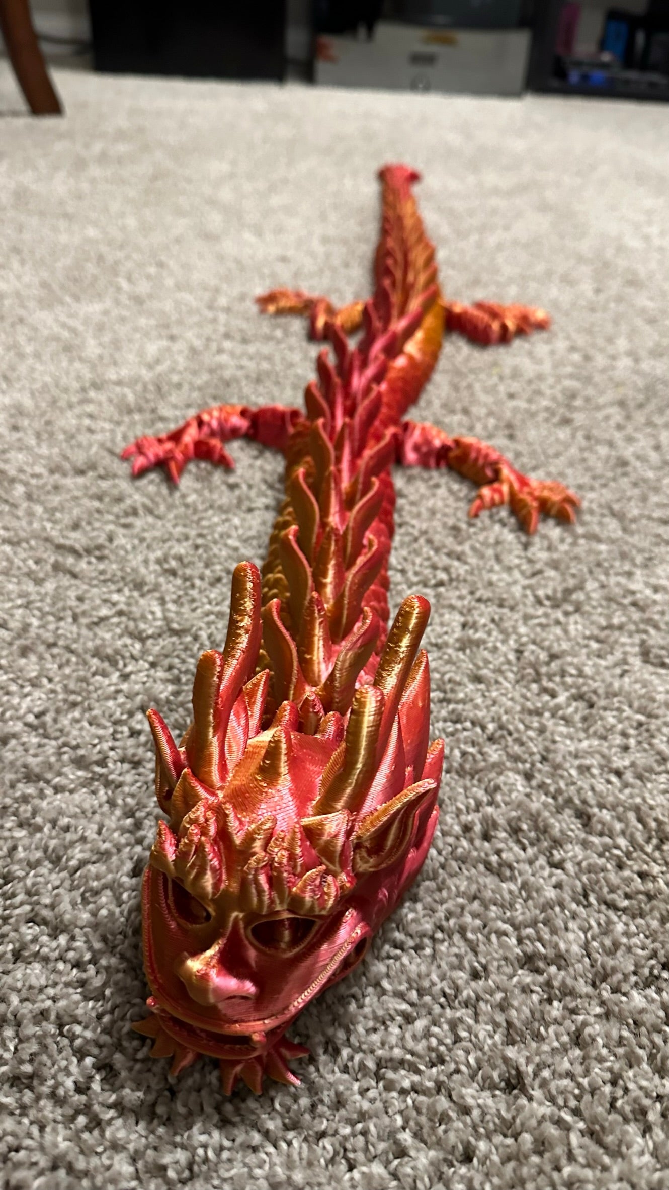 3D Printed 4 FOOT Imperial Dragon